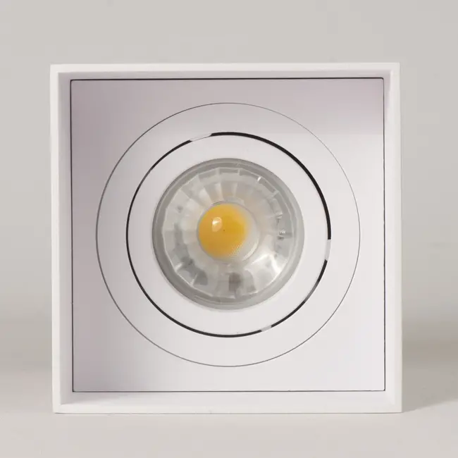 PURPL LED GU10 Plafondlamp Kantelbaar Boston | Wit