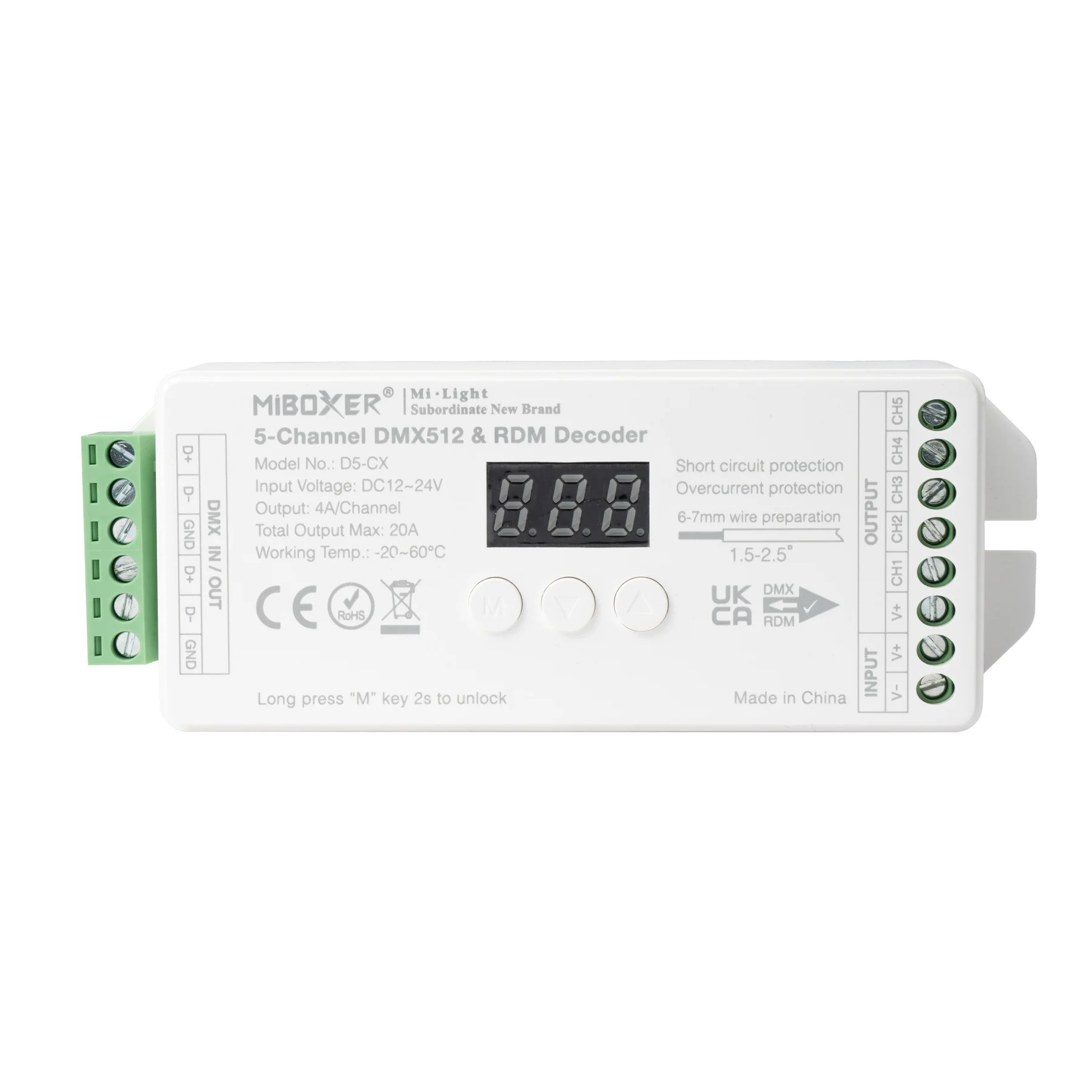 DMX Series Mi-Light LED Controller - Ledgroothandel.nl