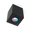 PURPL LED opbouwspot GU10 Armatuur Opbouw Vierkant Zwart