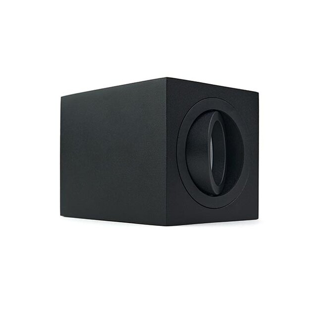 PURPL LED opbouwspot GU10 Armatuur Opbouw Vierkant Zwart