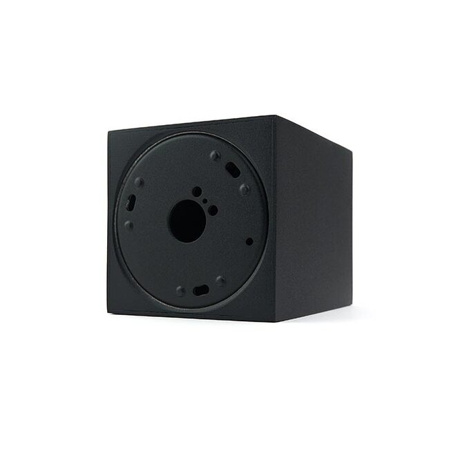 PURPL LED opbouwspot GU10 Armatuur Opbouw Vierkant Zwart