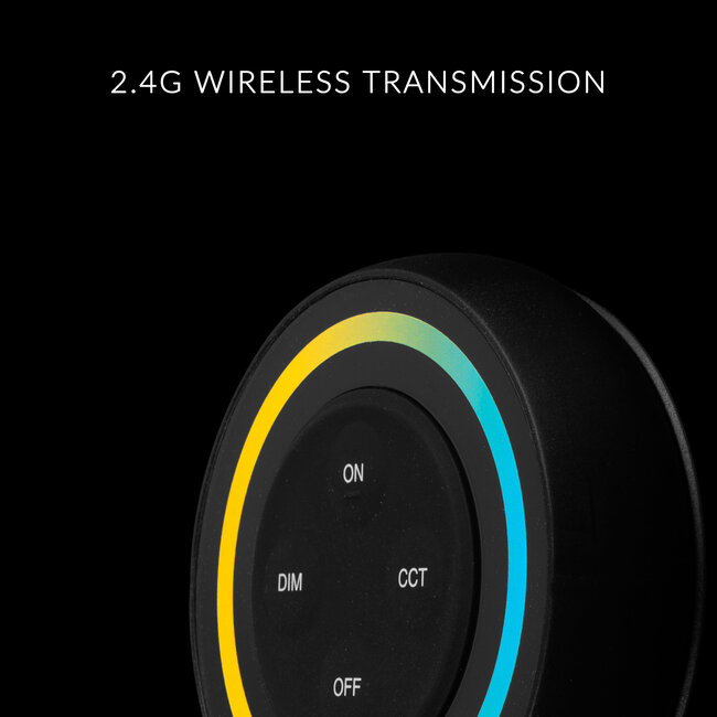 Milight - S1-B - Touch Dimmer - 1-zone - CCT (2700K - 6500K) - Zwart - Batterij