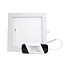 PURPL LED Downlight - 18W - 225x225 mm - 4000K Helder Wit - IP40 - Inbouw - Vierkant - Wit