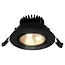 LED inbouwspot - 3W - Ø85 mm - 2700K Warm wit - Dimbaar - IP40 - Kantelbaar - Rond - Zwart