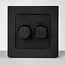 ION INDUSTRIES ION | DUO Dimmer Afdekplaat | Mat Antraciet