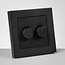 ION INDUSTRIES ION | DUO Dimmer Afdekplaat | Mat Antraciet