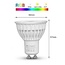 PURPL LED GU10 Spot | 4W | RGB+CCT | Mi-Light | 2.4 GHz RF | FUT103