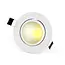 LED inbouwspot - 5W - 4000K Helder wit - Ø85 mm - Dimbaar - IP40 - Kantelbaar - Rond - Wit
