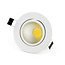 LED inbouwspot - 5W - 6000K Koud wit - Ø85 mm - Dimbaar - IP40 - Kantelbaar - Rond - Wit