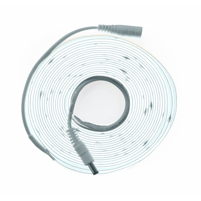 COB LED Strip 5m 512 LEDs p/m 24V 6000K Koud Wit Losse Strip IP20