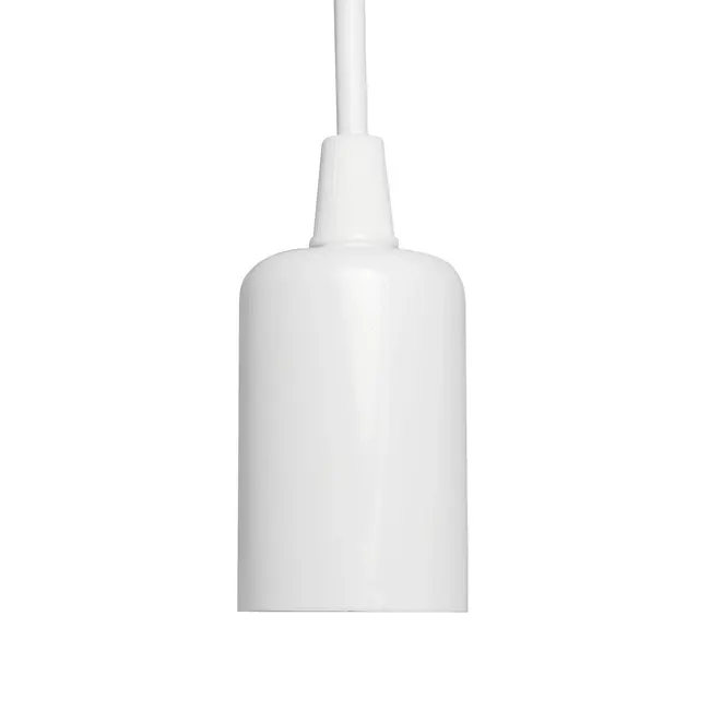 Hanglamp E27 Wit 1M