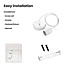Hanglamp E27 Wit 1M