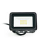 LED Breedstraler - 10W - 2700K Warm Wit - 1100 lm - 120º - IP66 - IK08 - Zwart