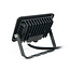 LED Breedstraler - 10W - 2700K Warm Wit - 1100 lm - 120º - IP66 - IK08 - Zwart
