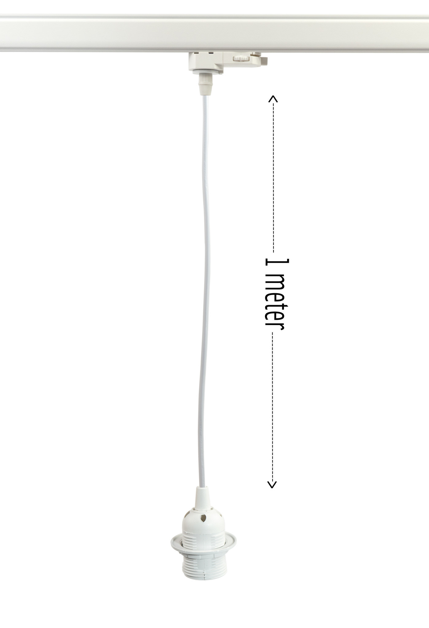 PURPL Powergear LED Railverlichting E27 Fitting met Snoer Wit, foto 6 van 6