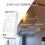 MiBoxer/Mi-Light Miboxer LED Controller - 2-in-1 - 2.4 GHz RF - Single White & CCT - FUT035S+