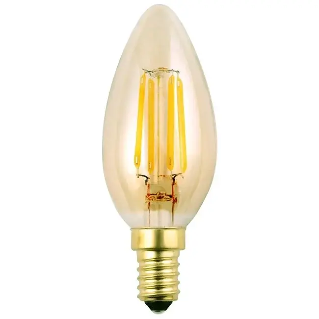 LED Filament Lamp - E14 - 2.5W - 2200K Extra Warm Wit  - C35