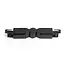 Powergear 3-fase Rail Draaibare Connector | Zwart | PRO-M435
