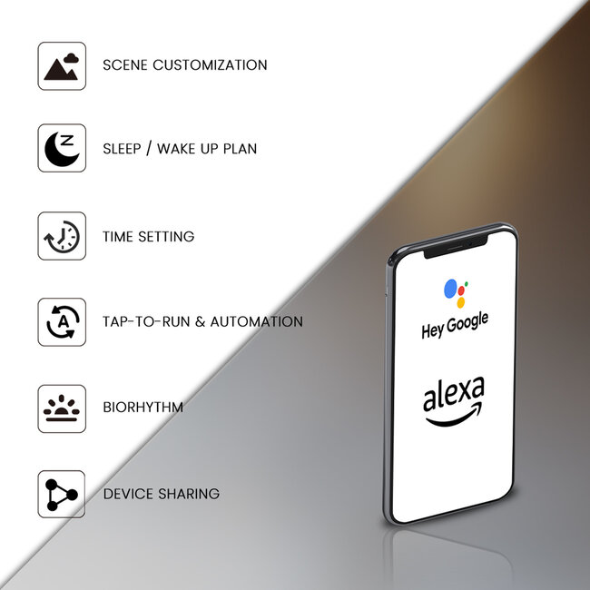 48V Magnetische LED Bar - CCT (2700K-6500K) - 20W -  1530  lm - Zigbee 3.0 - Dimbaar - IP44 - Zwart