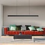 PURPL Plafondbevestiging met stroomkabel voor LED Lineaire Lamp CCT