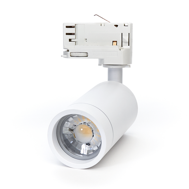 PURPL LED Rail Spot Armatuur - GU10 -  Ø54x100mm - 3-fase - Denver - Wit