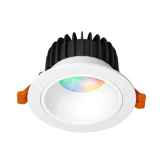 MiBoxer/Mi-Light LED Downlight  - ø114mm - RGB+CCT - 12W - Rond - Anti Glare - FUT071