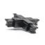Powergear 3-fase Rail X Connector | Zwart | PRO-0437