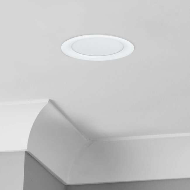 MiBoxer/Mi-Light LED Downlight - 18W - ø180mm - RGB+CCT (2700K-6500K) - IP54 - Rond - RF 2.4Ghz - FUT065