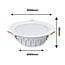 LED Downlight - 18W - ø180mm - RGB+CCT - IP44 - Inbouw - Rond - FUT065