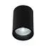 PURPL LED GU10 Mini Plafondlamp armatuur Opbouw Zwart Ø60mm