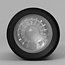 PURPL LED GU10 Mini Plafondlamp armatuur Opbouw Zwart Ø60mm