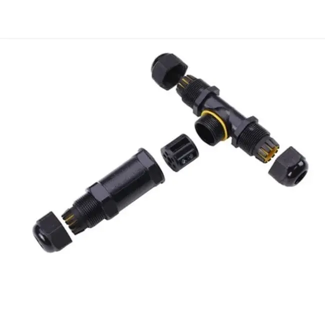 PURPL T-splitsing Connector 3-aderig Waterdicht IP68