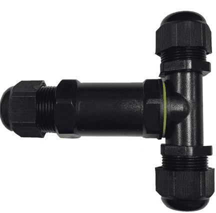 PURPL T-splitsing Connector 3-aderig Waterdicht IP68, foto 3 van 6