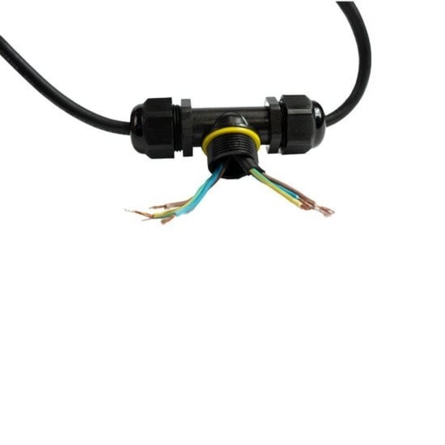 PURPL T-splitsing Connector 3-aderig Waterdicht IP68