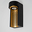LED Wandlamp Cilinder | CCT | Metaalrooster Koper