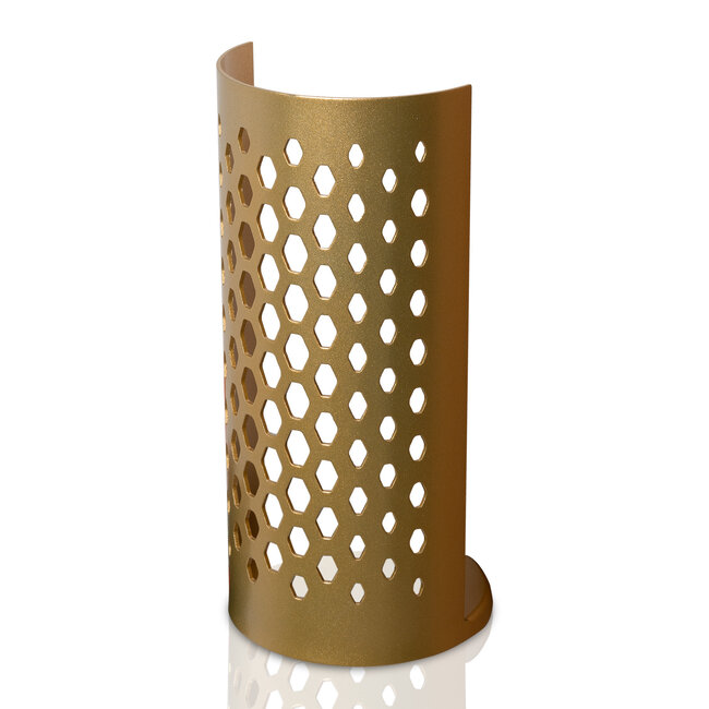 LED Wandlamp Cilinder | CCT | Metaalrooster Koper