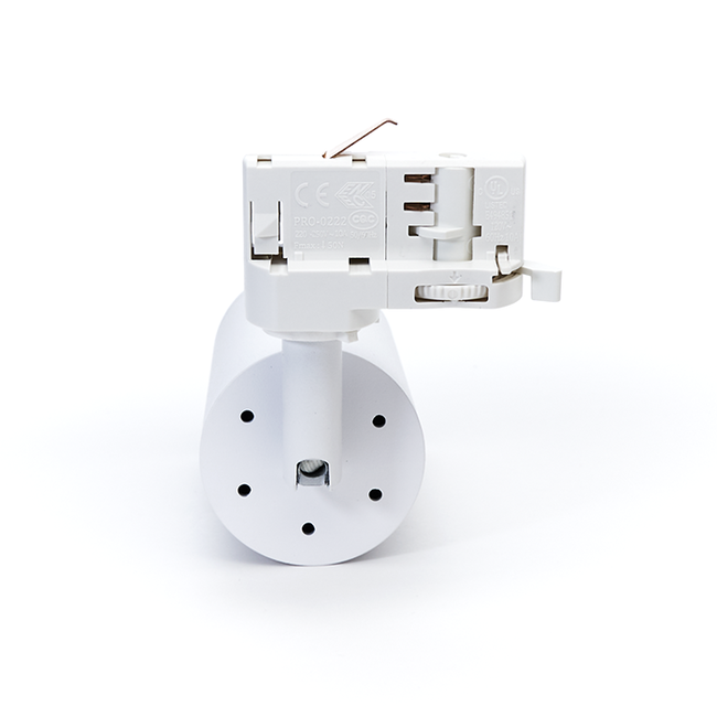 PURPL LED Rail Spot Armatuur - GU10 - Ø60x130mm - 3-fase - Utah - Wit