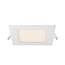 PURPL LED Downlight -  6W - 120x120 mm - 4000K Helder Wit - IP40 - Inbouw - Vierkant - Wit