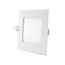 PURPL LED Downlight -  6W - 120x120 mm - 4000K Helder Wit - IP40 - Inbouw - Vierkant - Wit