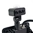 PURPL LED Breedstraler - 10W - 900 lm - 3000K Warm wit - IP44 - Met Sensor - Zwart