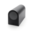 LED GU10 Up & Down Wandlamp D-vorm Zwart