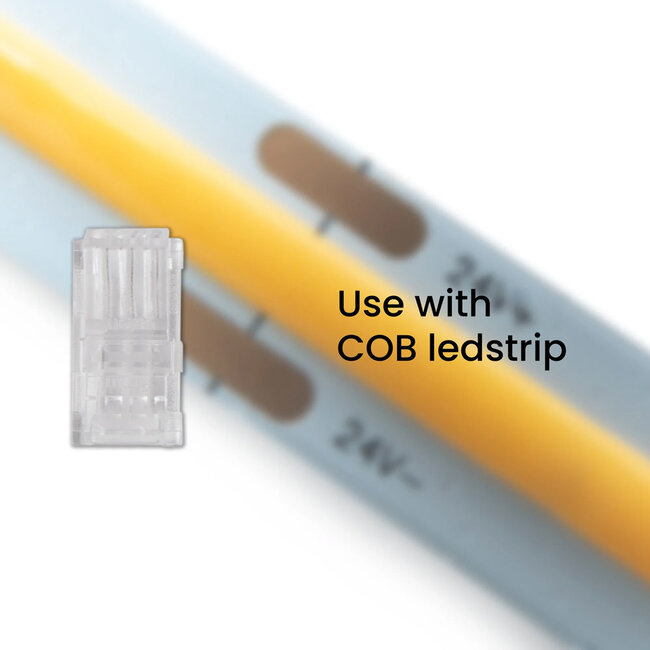 PURPL LED Strip Connector COB IP20 Wit