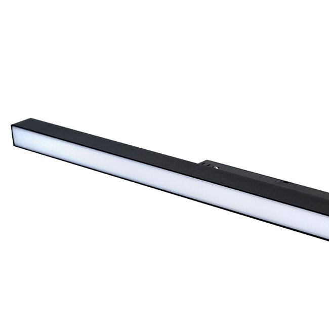 MiBoxer/Mi-Light 48V Magnetische Lineaire LED lamp - RGB+CCT (2700K-6500K) - 24W - 1350 lm - Zigbee 3.0 - Dimbaar - IP44 - Zwart