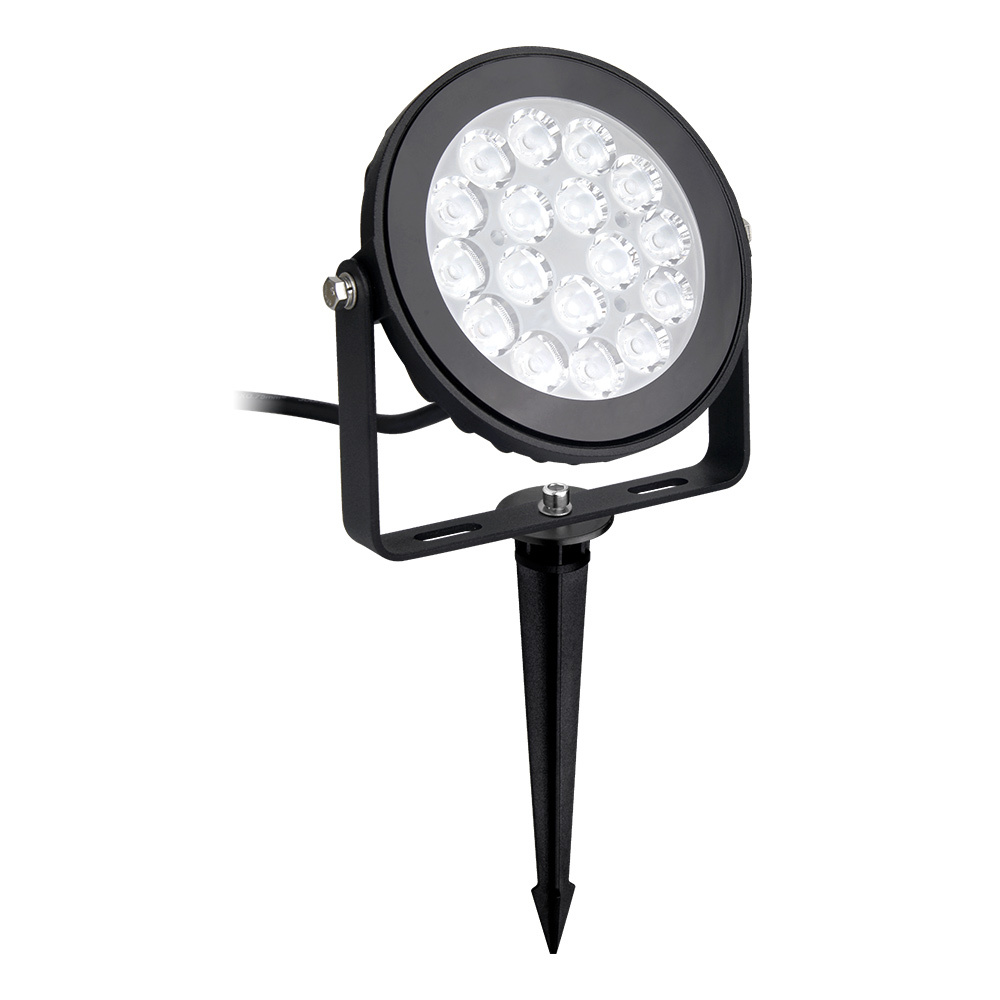 MiBoxer/Mi-Light Tuinlamp - 9W - RGB+CCT (2700K - 6500K) - IP66 - Zwart - FUTC02, foto 3 van 6