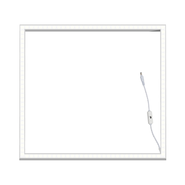 LED Frame Paneel - Hollow - 32W - 62x62 - 3CT (3000K/4000K/5000K) - UGR<23 - Flikkervrij