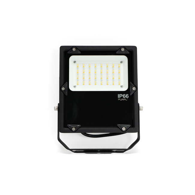 PURPL LED Breedstraler - 30W - 3360 lm - RGB+CCT (2700K-6500K) - 2.4 GHz - IP66 - IK08 - Dimbaar - FUTT03