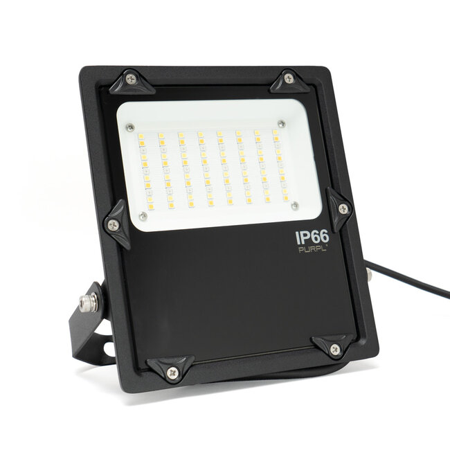 PURPL LED Breedstraler - 30W - 3360 lm - RGB+CCT (2700K-6500K) - 2.4 GHz - IP66 - IK08 - Dimbaar - FUTT03