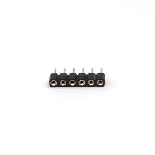 LED Strip Pin Connector 6 aderig  [5 Pack]