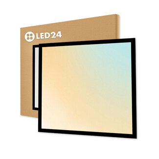 LED24 LED Paneel - 62x62- CCT - Dimbaar - 36W - 100 lm/W - UGR<22 - Back-lit