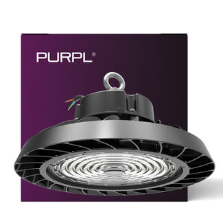 PURPL LED High Bay - 150W - 28.800 lm - 192 lm/W - 4000K - 90° - IP65 - IK08 - Dimbaar - G5